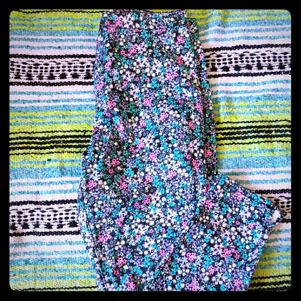 Floral Pixie Pants